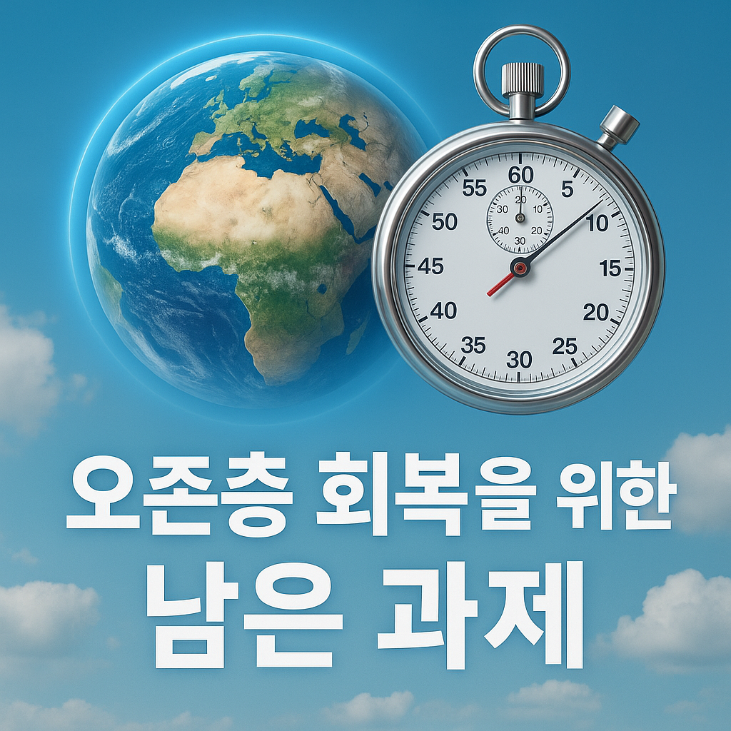 오존층 회복을 위한 남은 과제