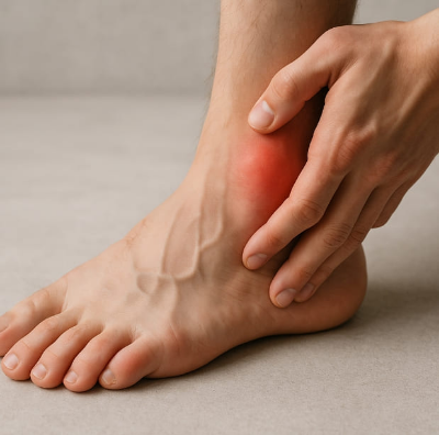 복숭아뼈 통증과 아래 통증, 골절일까?