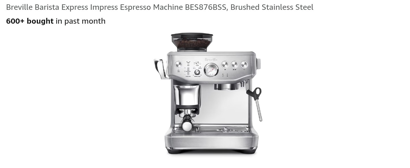 Breville Barista Express 에스프레소 머신