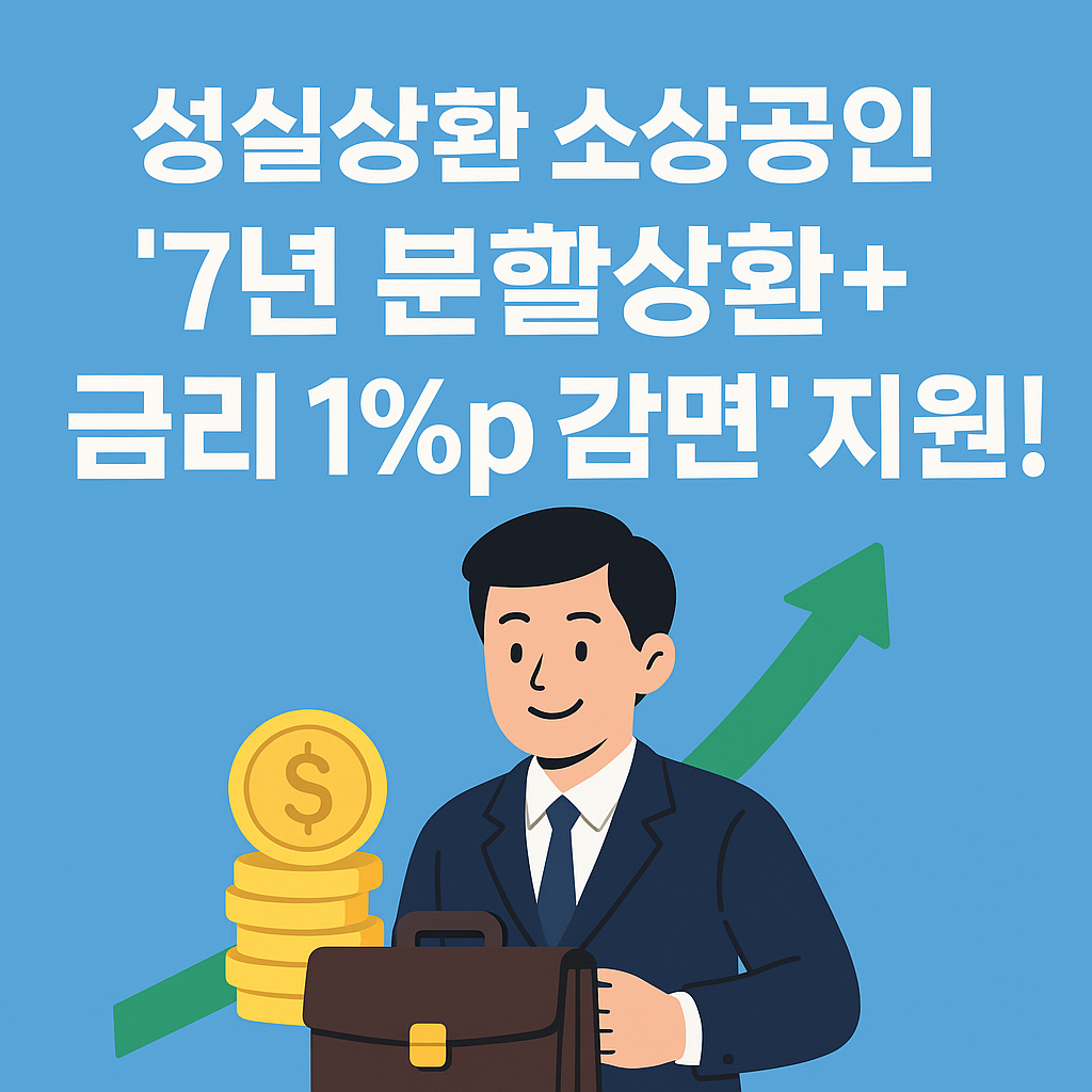 성실상환 소상공인