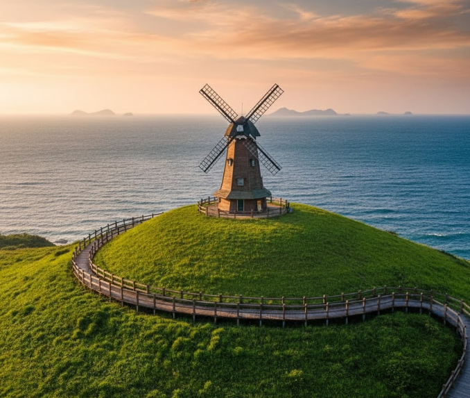 바람의 언덕 사진