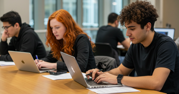 국가장학금 신청하는 모습