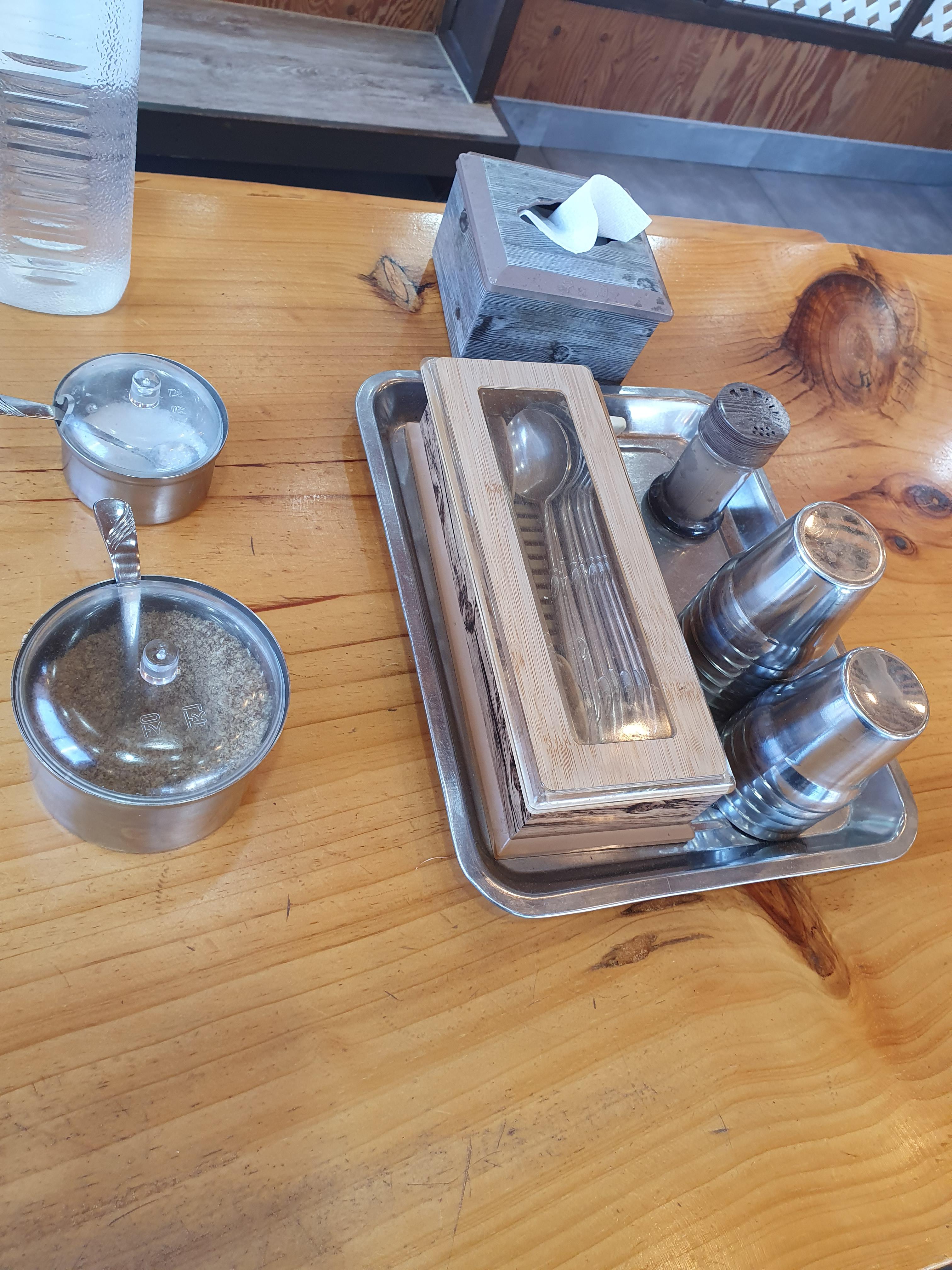 관저동 점심식사 하기 좋은 천복순대국밥 관저점 테이블세팅