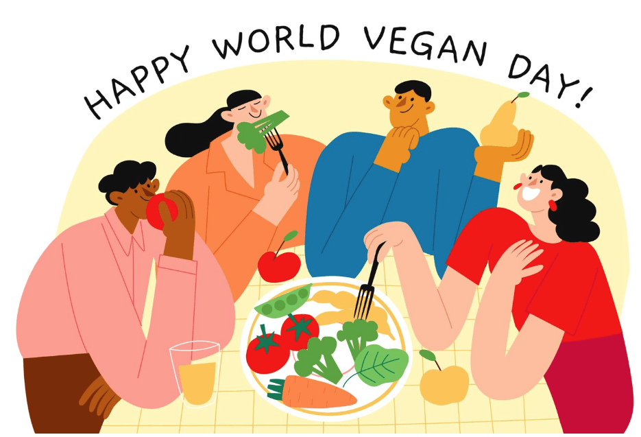 여러 명의 사람들이 모여서 몸에 좋은 채소를 먹고 있는 모습