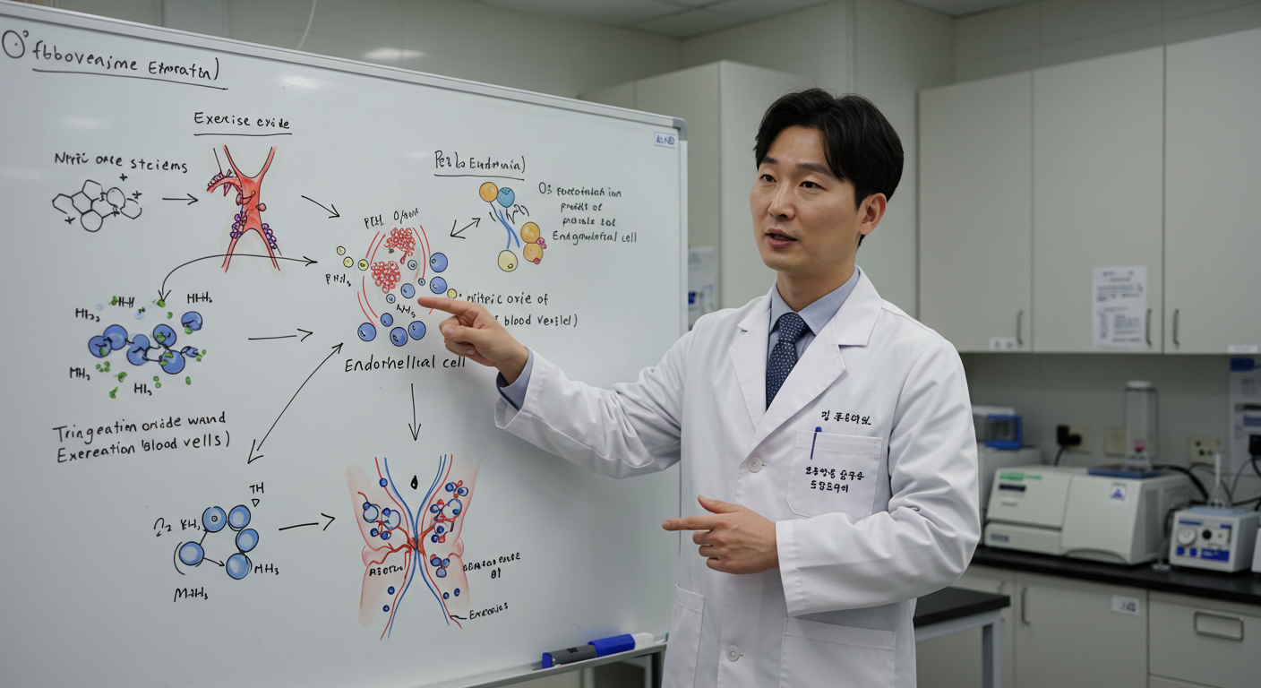 운동이 혈관을 젊게 만드는 과학적 원리 설명