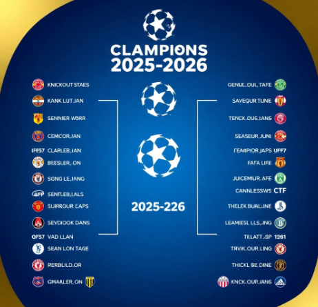 챔스대진표 25 26그림