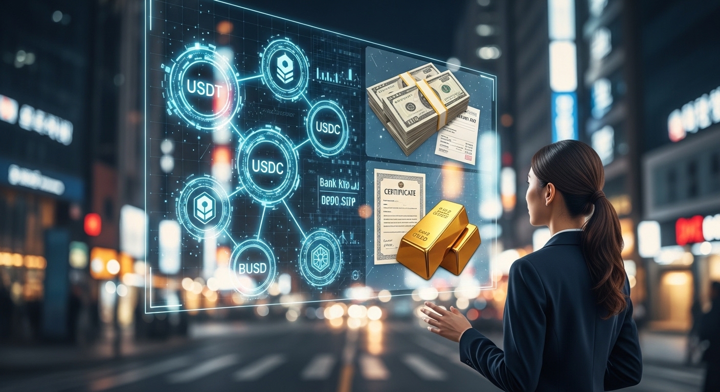 스테이블 코인 vs 전통 자산 비교