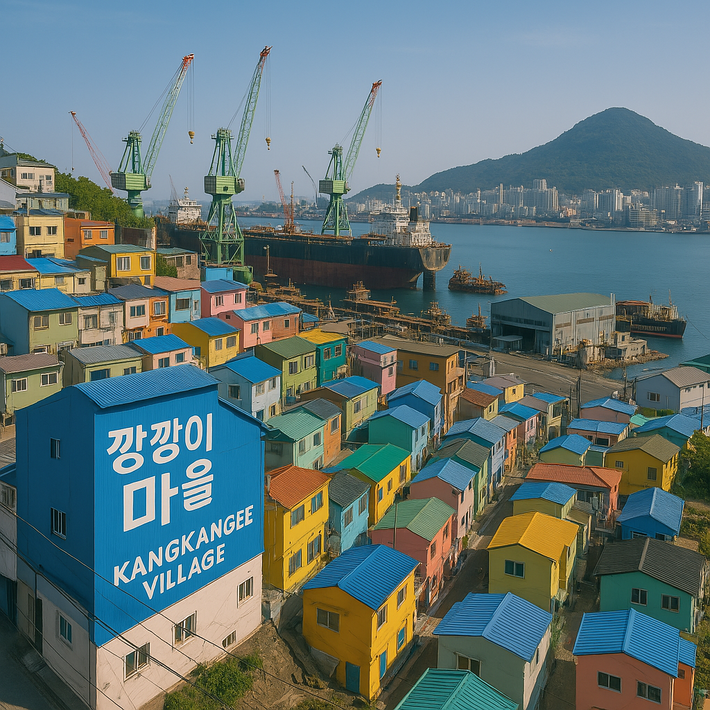 부산 영도 깡깡이 마을 사진