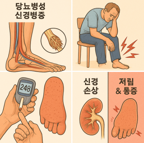당뇨합병증 신경병증 관련 사진