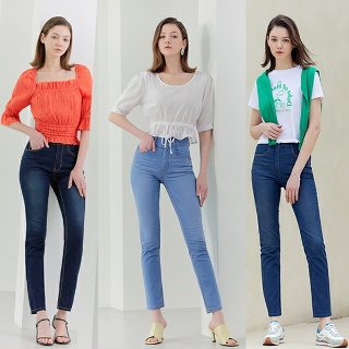 뱅뱅 여성 썸머 데님팬츠 3종
