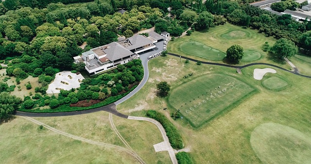 클럽하우스와 드라이빙레인지