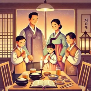 기독교-설날-인사말-기도