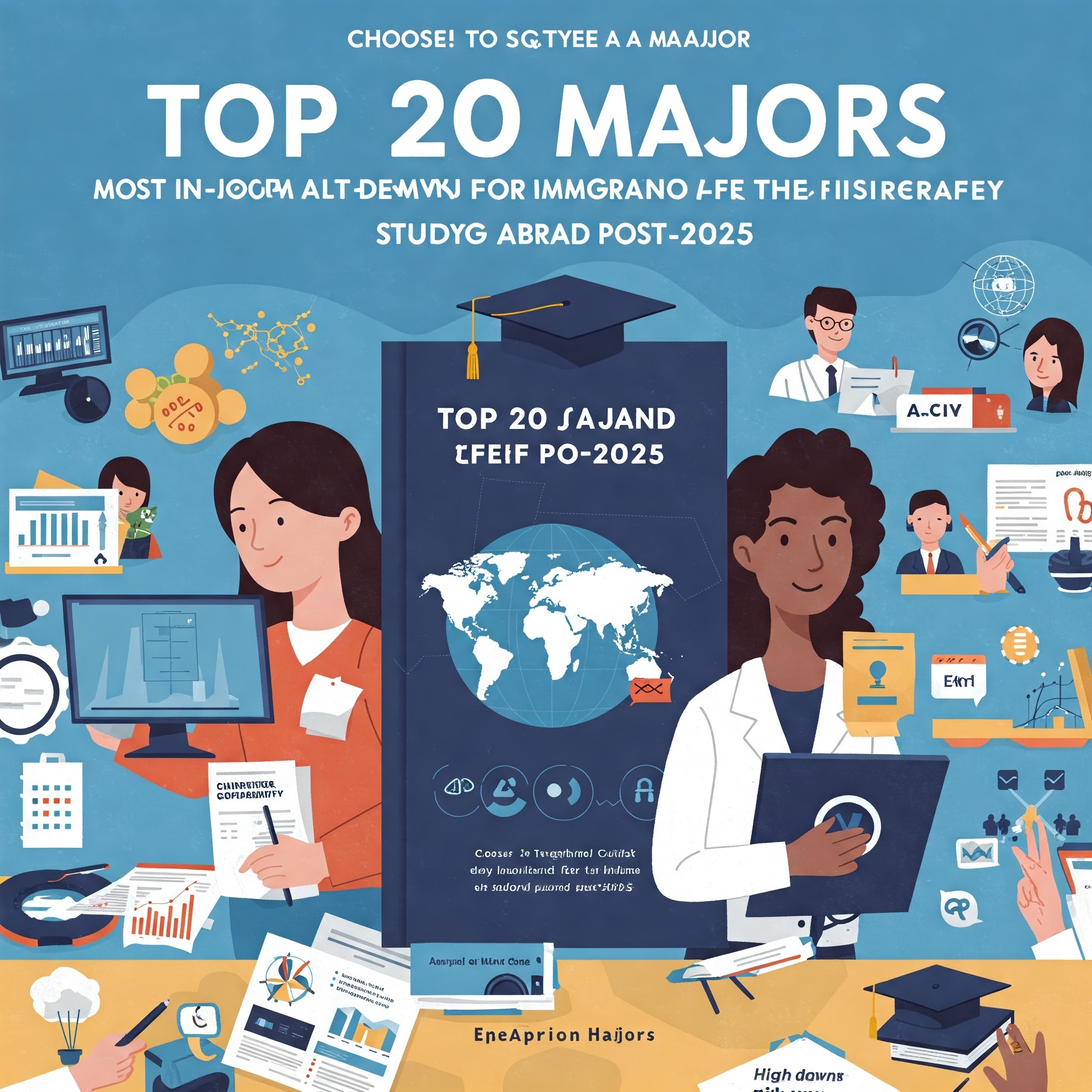 2025년 이후 유학 후 이민까지 노릴 수 있는 전공 실속형 가이드