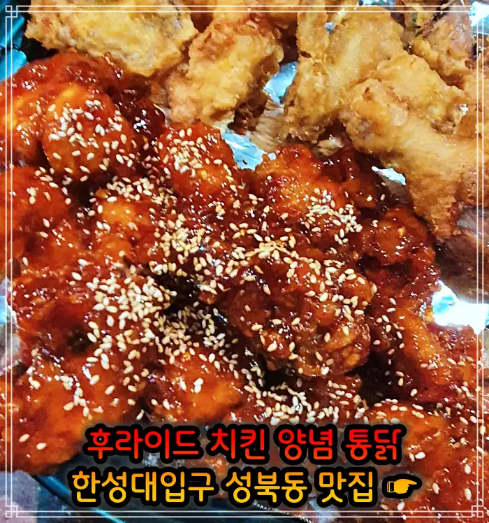 성북동 한성대입구 맛집 후라이드 치킨