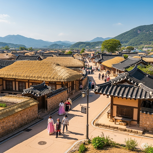 하회마을사진