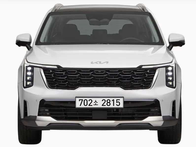 쏘렌토 페이스리프트전면