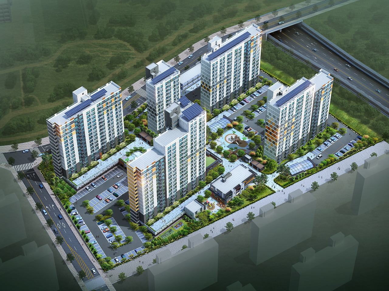 화성 통탄2 A77-1블럭 행복주택