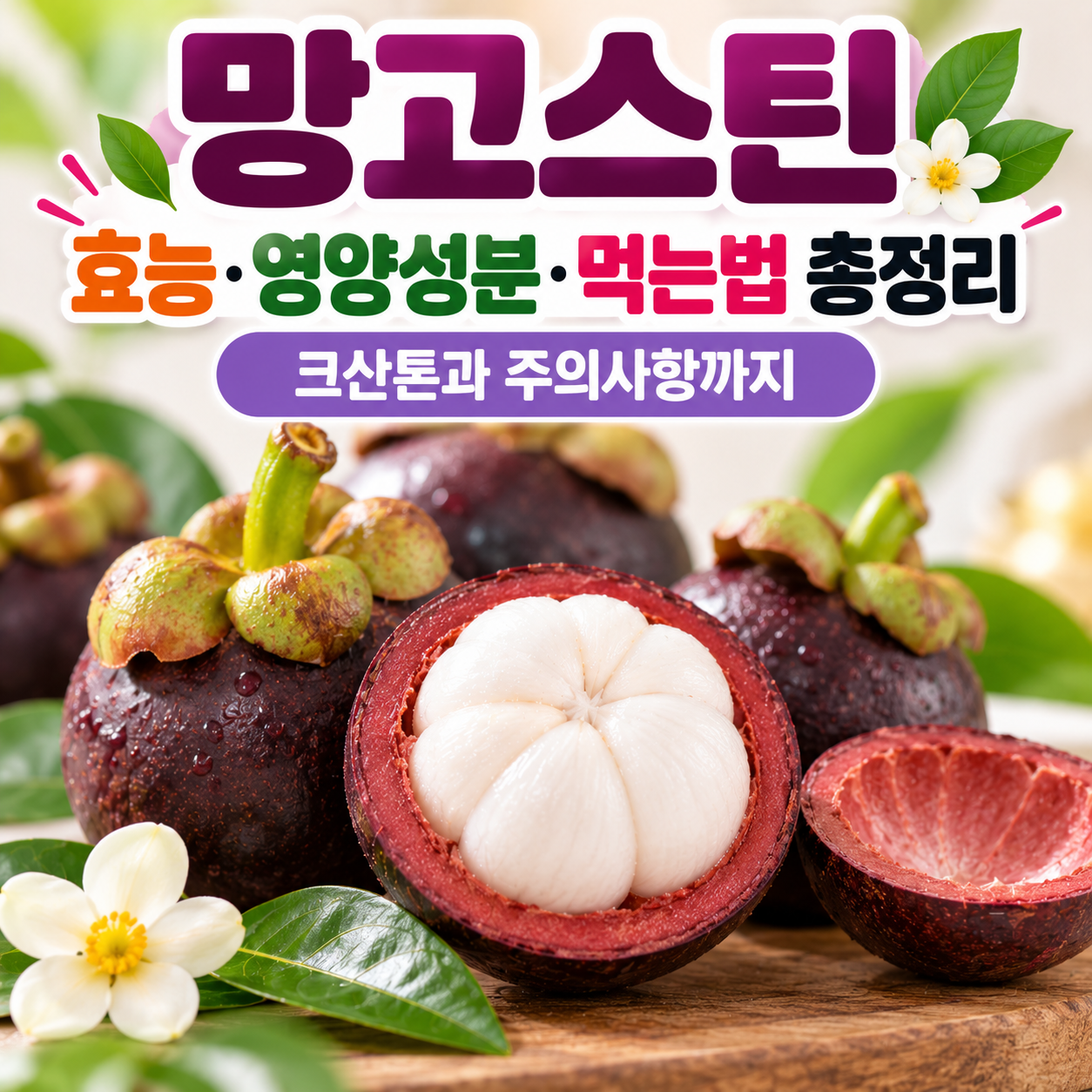 망고스틴 효능