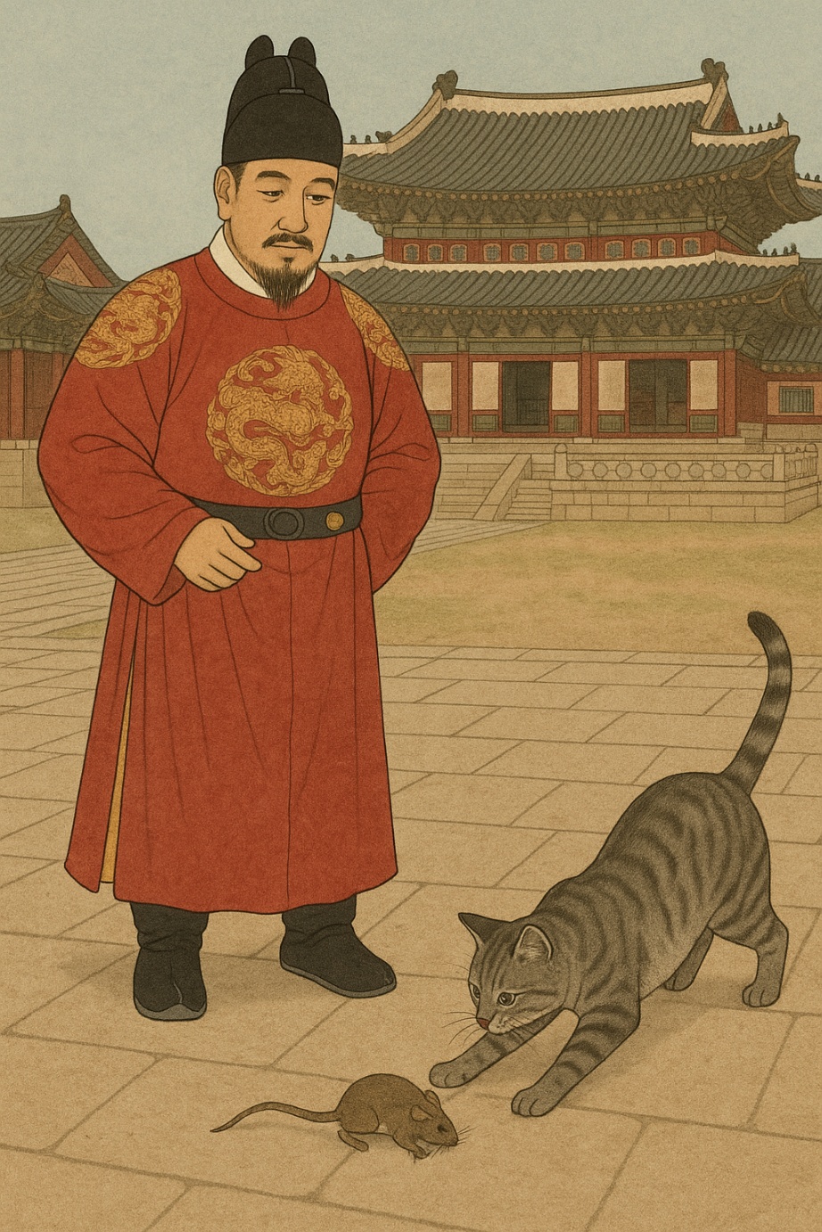 세종대왕이 고양이를 키운 이유?