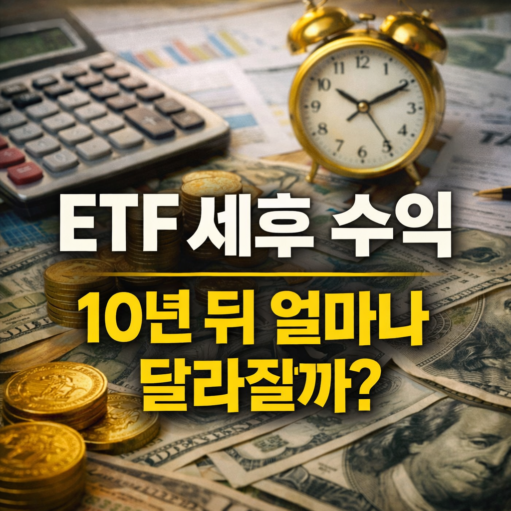 ETF 세후 수익 얼마나 달라질까?|국내·해외 세금 차이 실제 비교