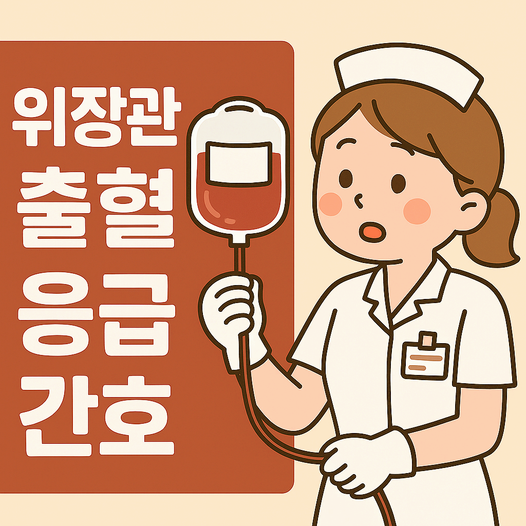 위장관 출혈 환자 응급간호와 사정 포인트