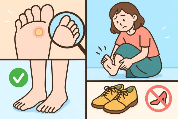 티눈 초기증상과 예방1