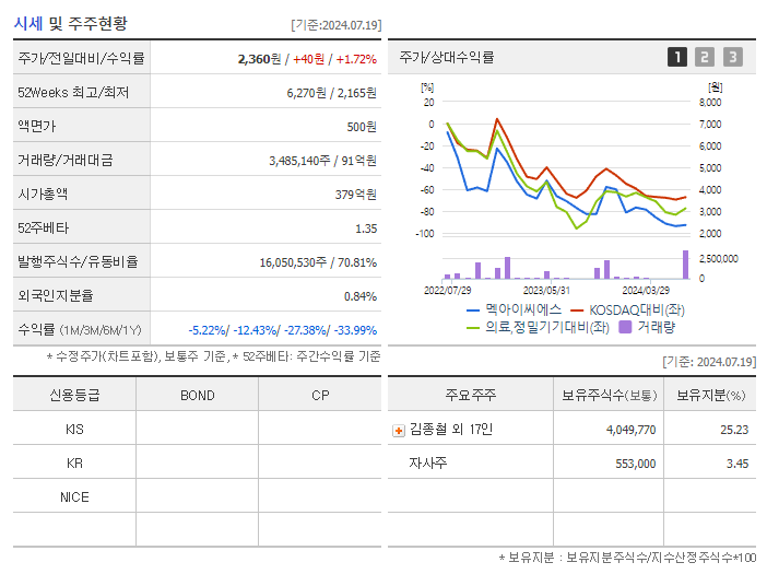 멕아이씨에스_기업개요