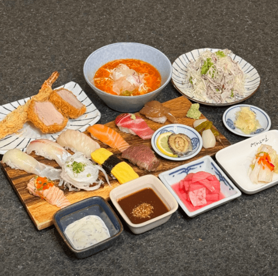 귀산동 맛집 "사야카츠" 음식