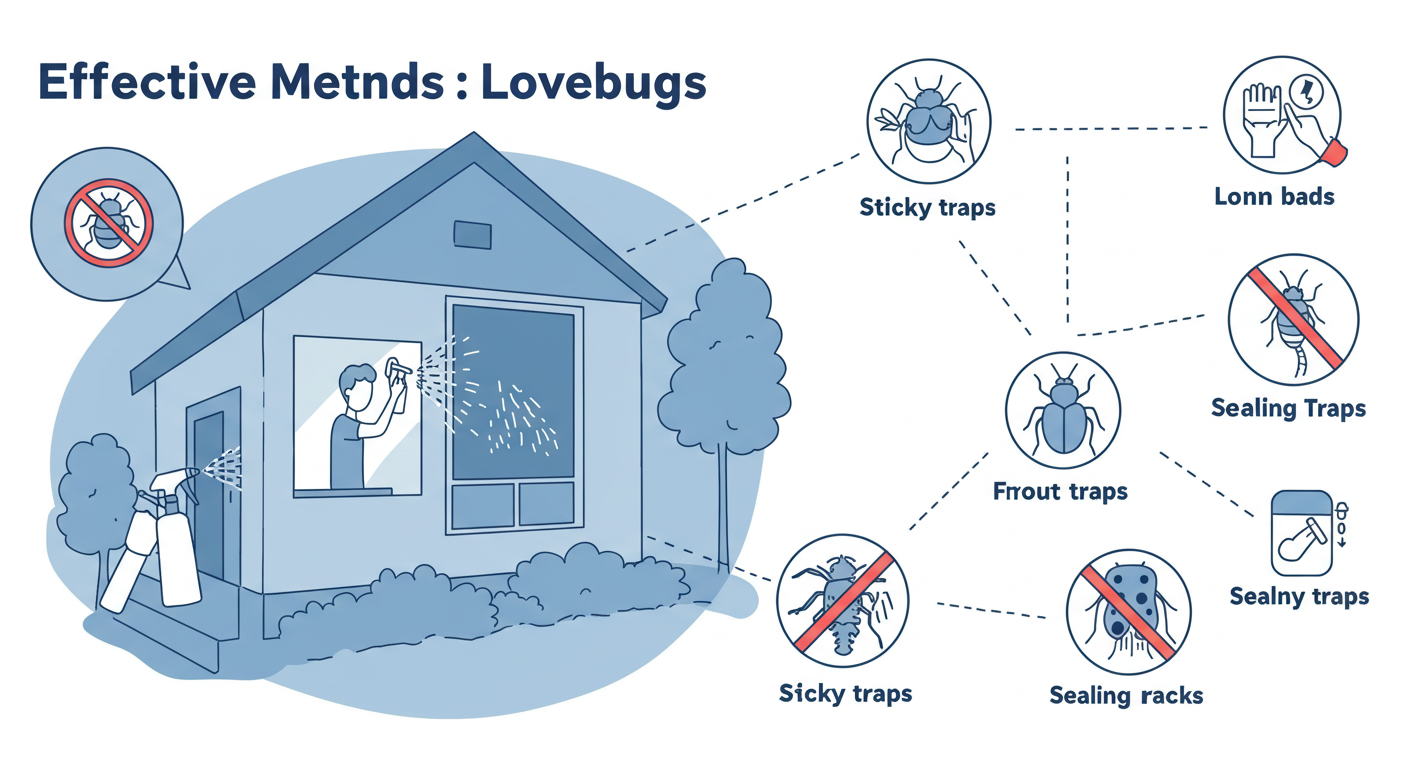 러브버그 퇴치방법: 쾌적한 여름을 위한 필수 정보