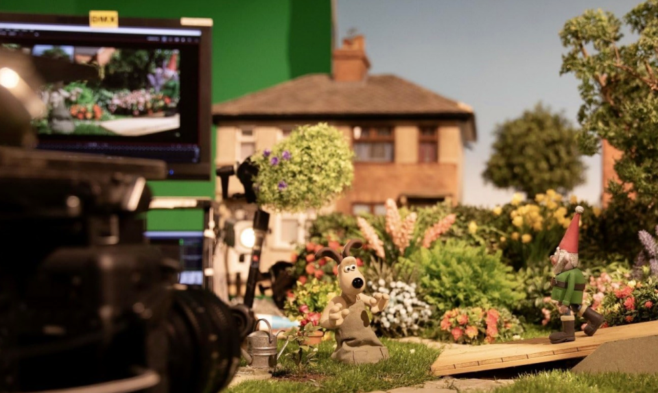 월레스와 그로밋 복수의 날개 촬영사진