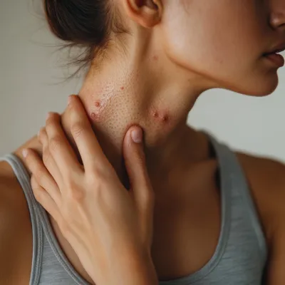 목에 물집 통증 완화6