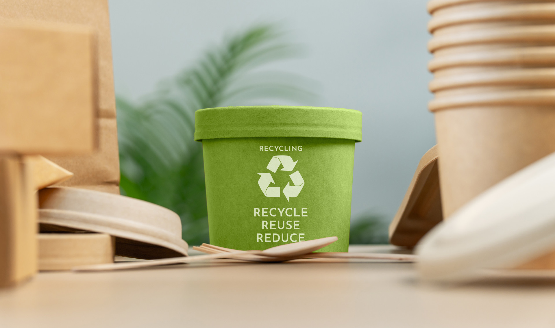 산나물 축제 재활용 개인텀블러 만들기