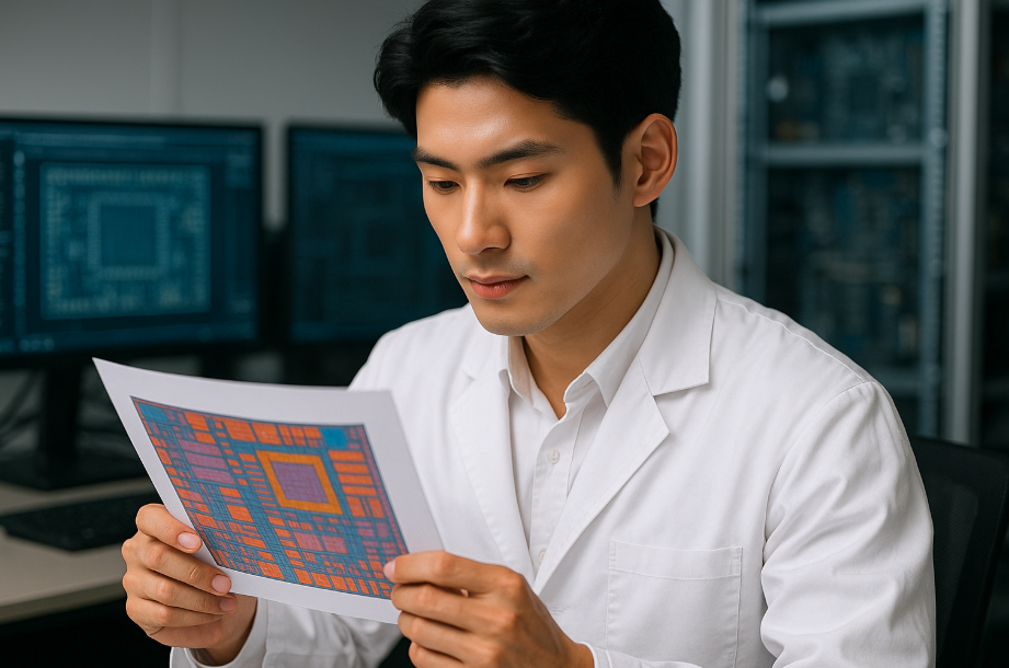반도체 연구원 이미지