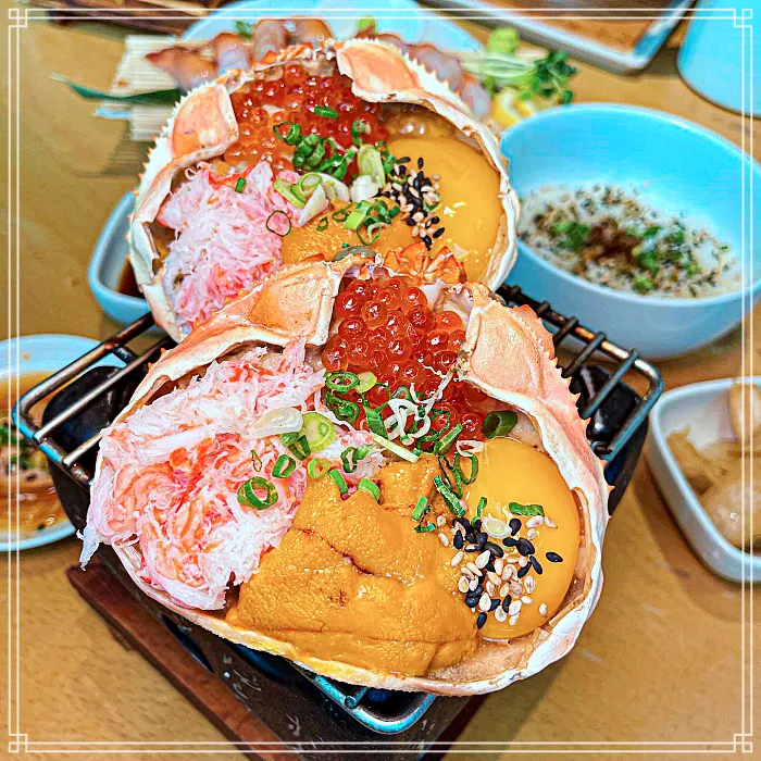 서울숲, 성수, 뚝섬 맛집 토마토 연어 국수, 대게 딱지장