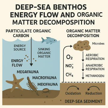 심해 저서환경(Benthos)의 에너지 흐름과 유기물 분해 메커니즘