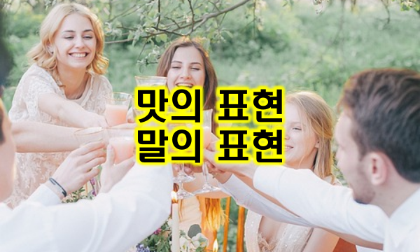 맛의 표현-말의 표현
