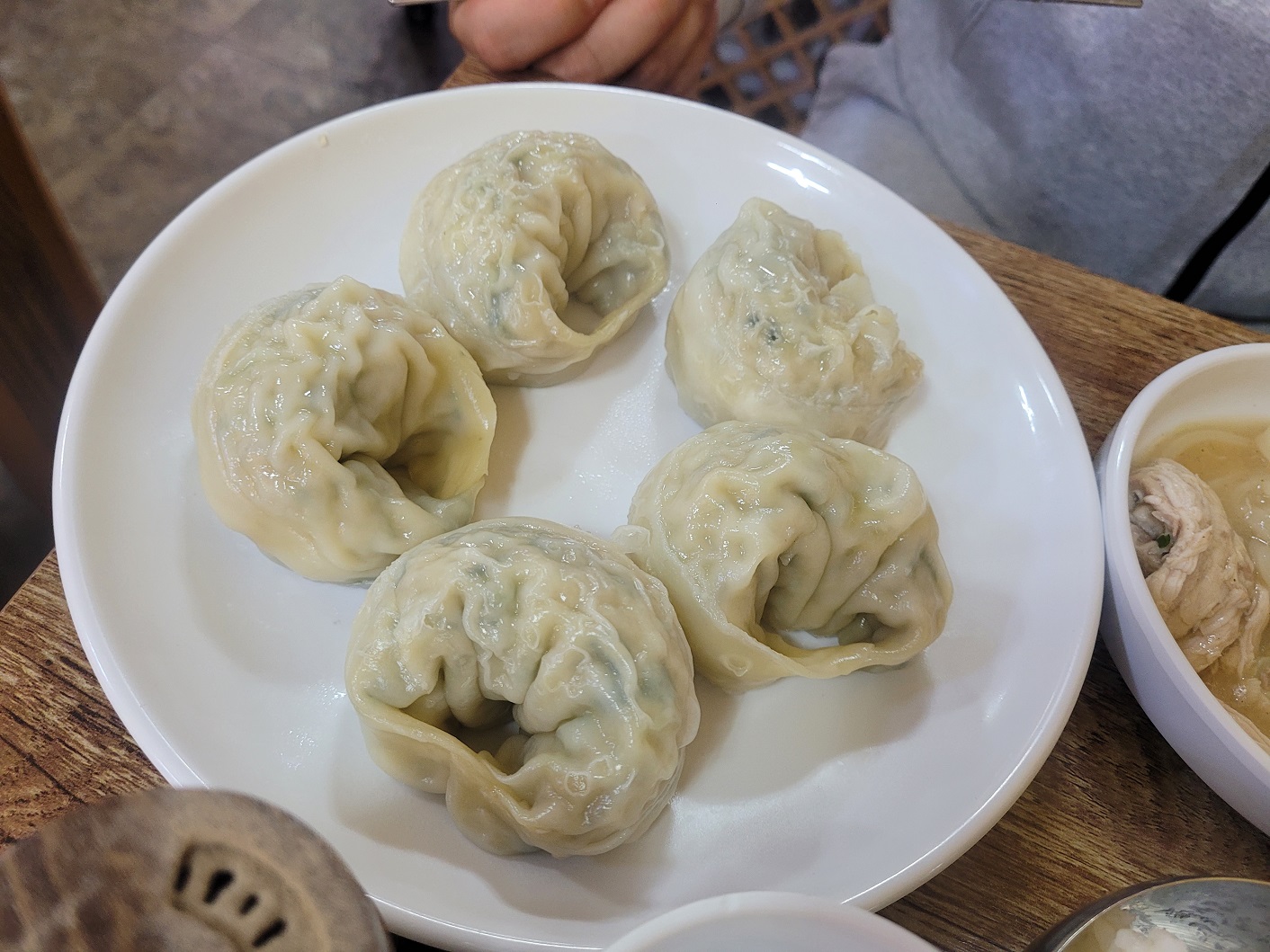 일산칼국수 찐만두