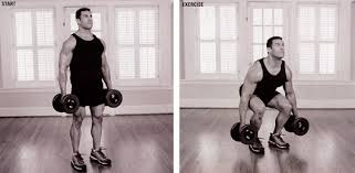 덤벨 스쿼트