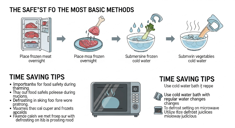가장 안전하고 기본적인 해동 방법