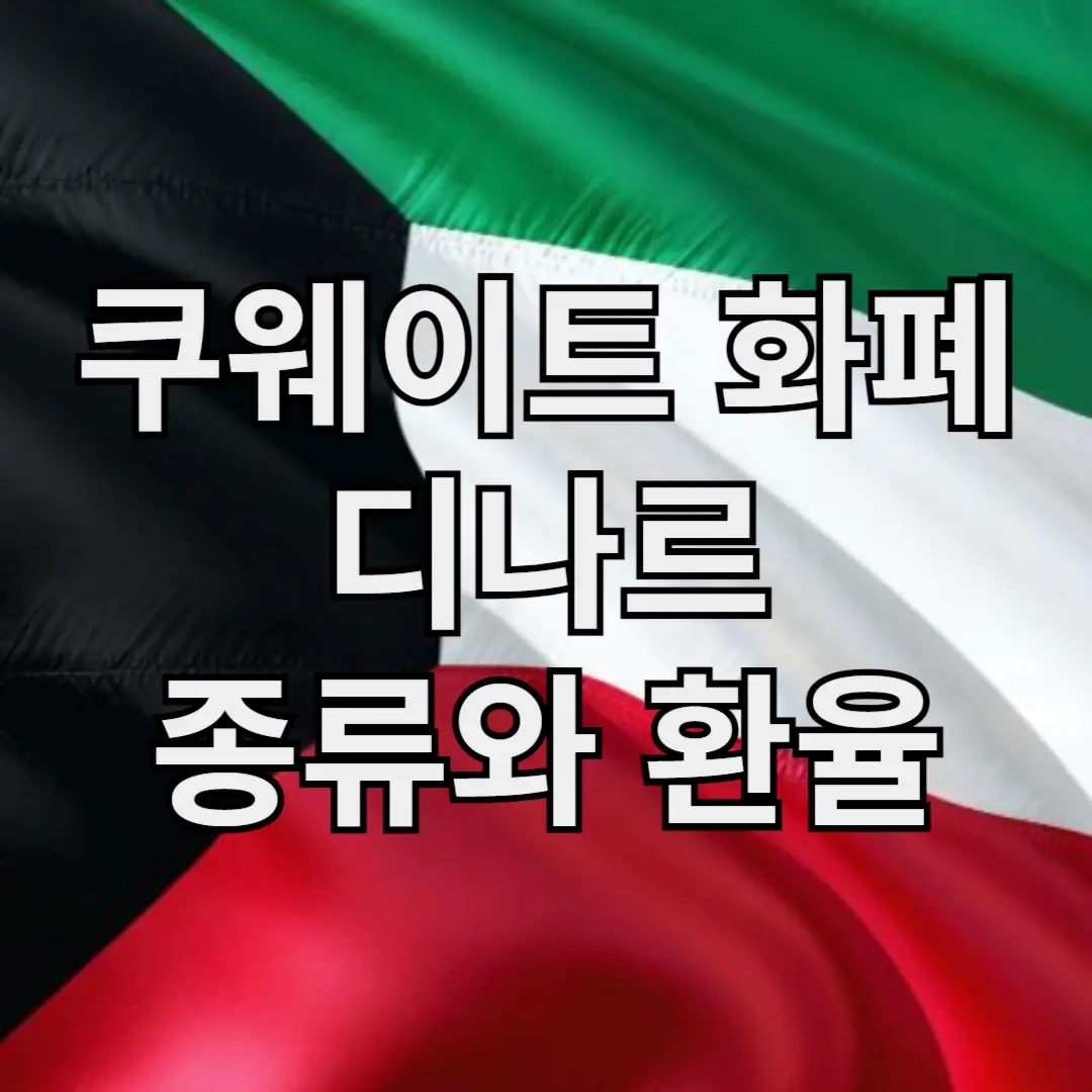 쿠웨이트 화폐 종류와 환율