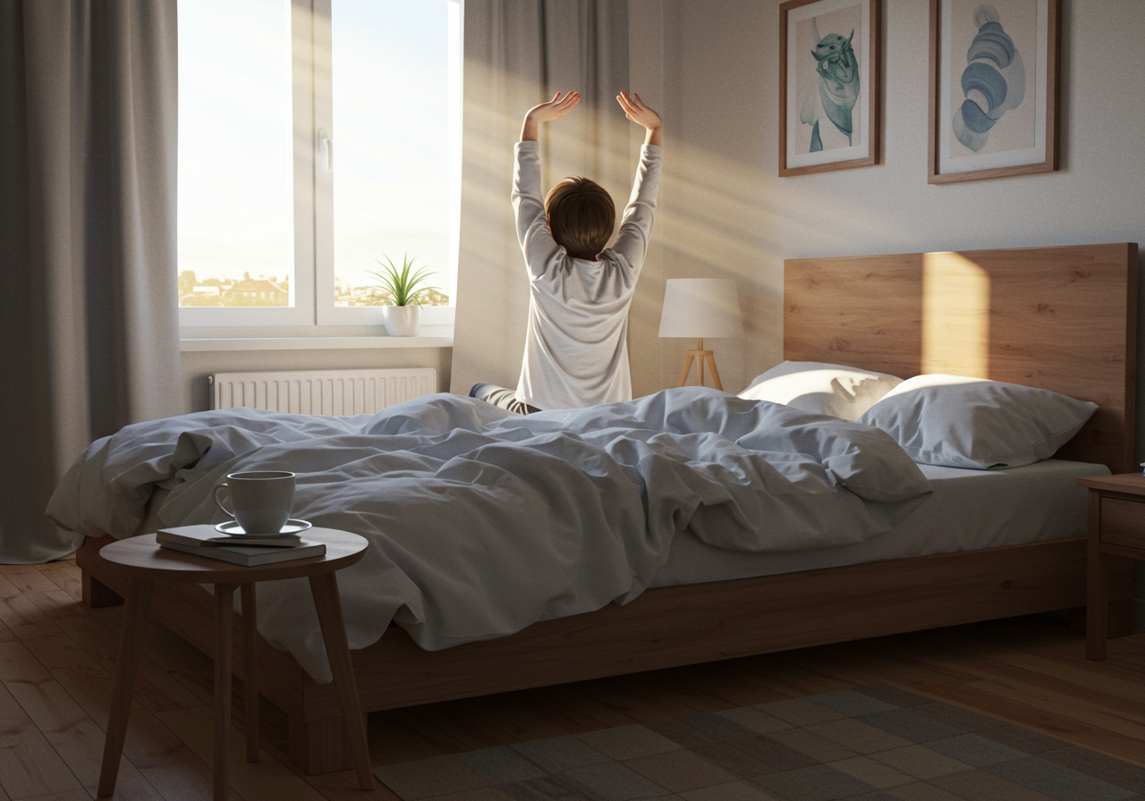 매일 아침 상쾌하게 일찍 일어나는 습관 만드는 7가지 방법