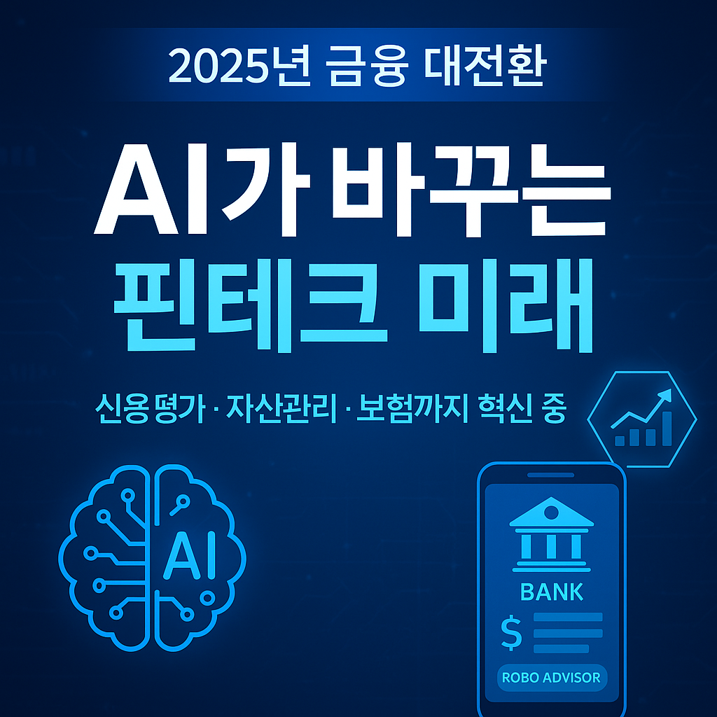 2025 핀테크 혁명! AI가 바꾸는 금융의 미래 5가지 트렌드