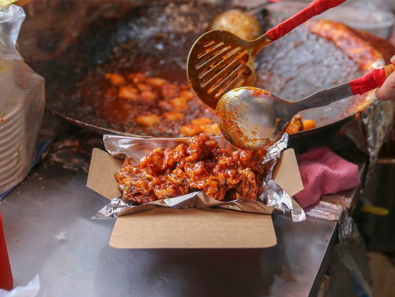 6시 내고향 서울 송파구 새마을전통시장, 떡갈비, 수구레, 닭강정 맛집