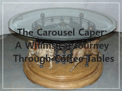 carousel coffee table