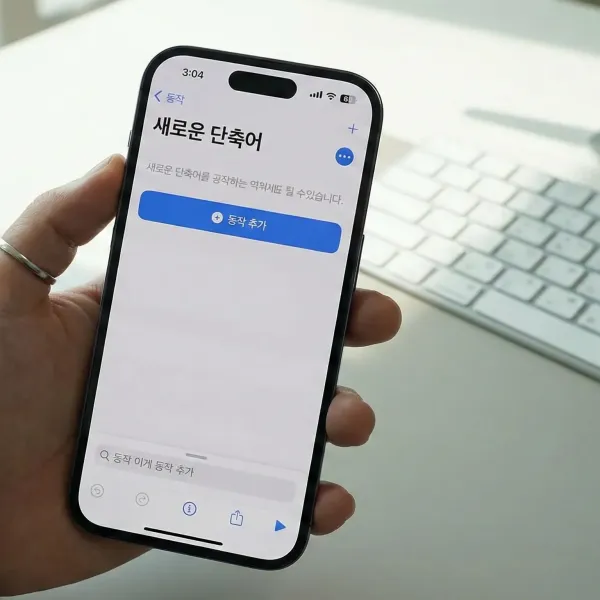 아이폰과 '단축어' 앱