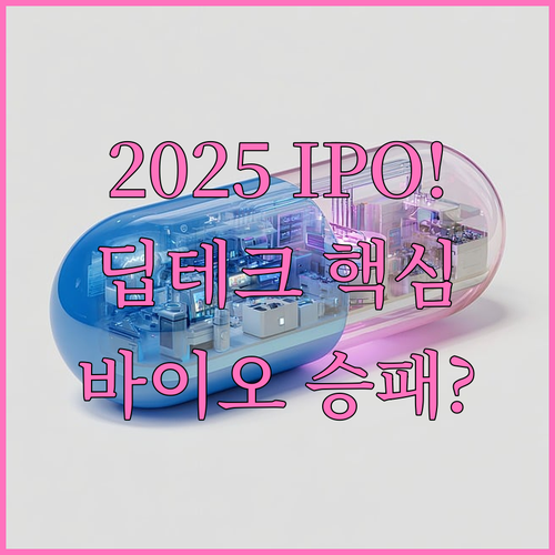 2025 IPO 투자 승패를 가르는 ..