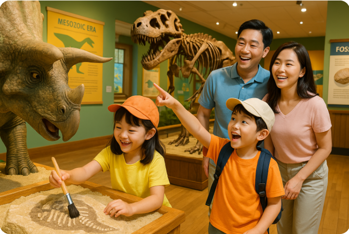 아이와 함께 공룡박물관&과학체험 여행지 추천