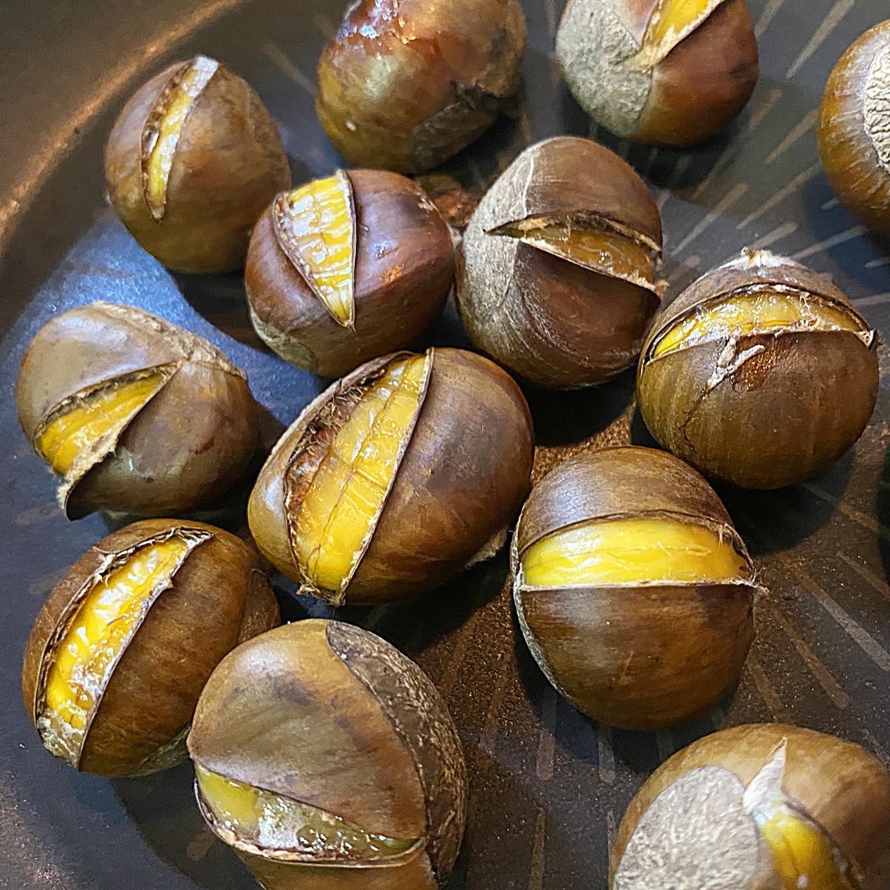 약단밤 프라이팬 군밤 4