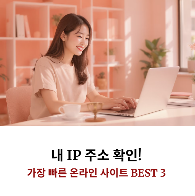 내아피(IP)주소확인! 가장 빠른 온라인 사이트 BEST 3