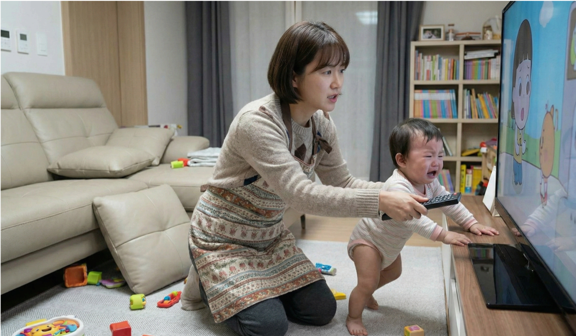 아이의 성장을 위협하는 영상매체의 과학적 폐해 (두뇌 발달, 상호작용 결핍, 수동적 시청)